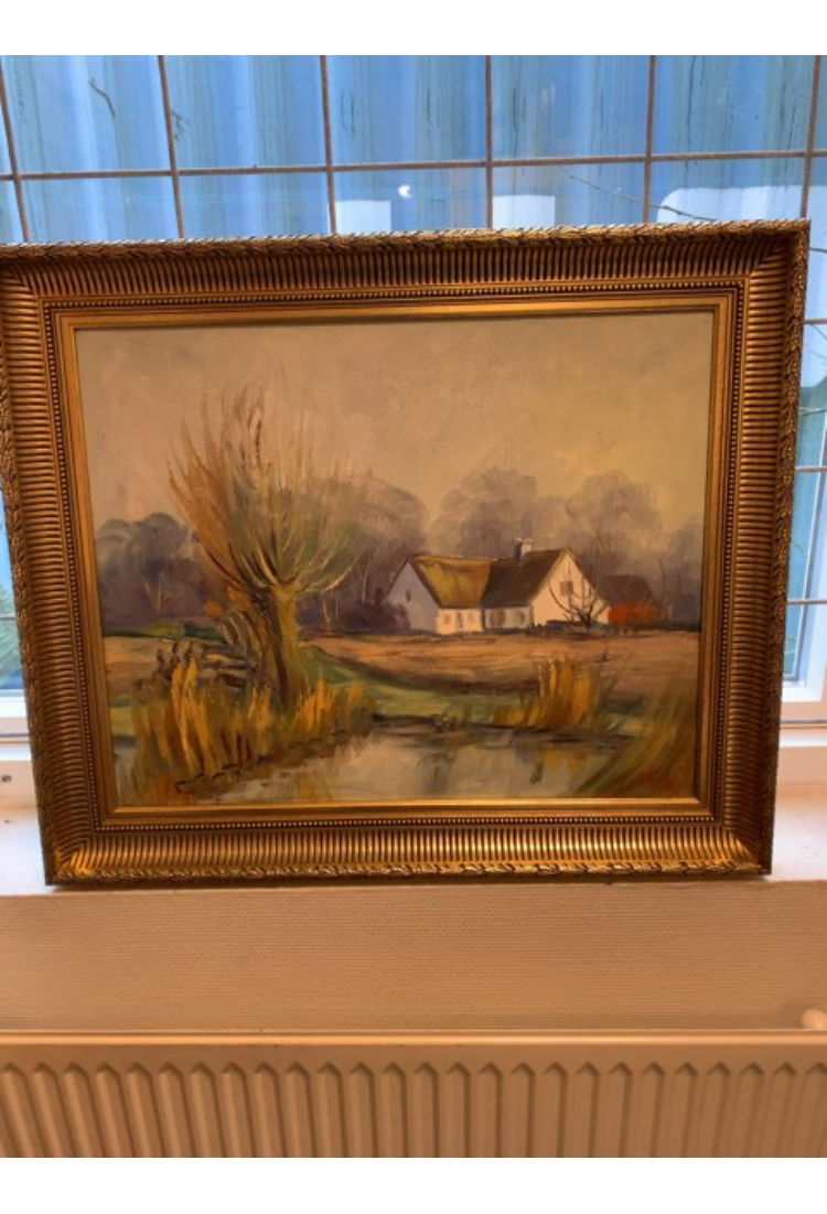 Maleri af Svend Ørbech